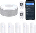 8 Pieces Wireless Smart Door Alarm System with Phone APP Alert U537209
