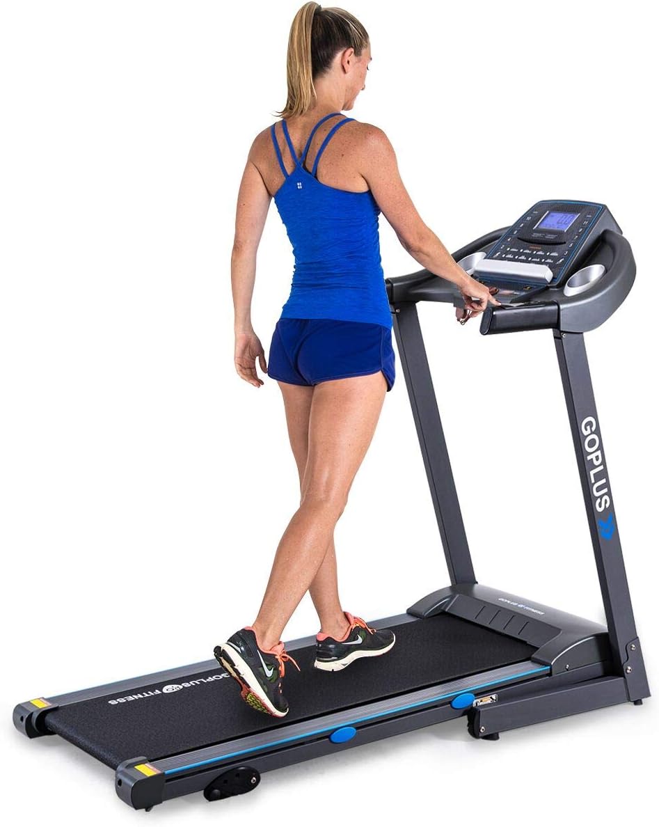 2.25HP Folding Treadmill with Incline Electric Treadmill U41686