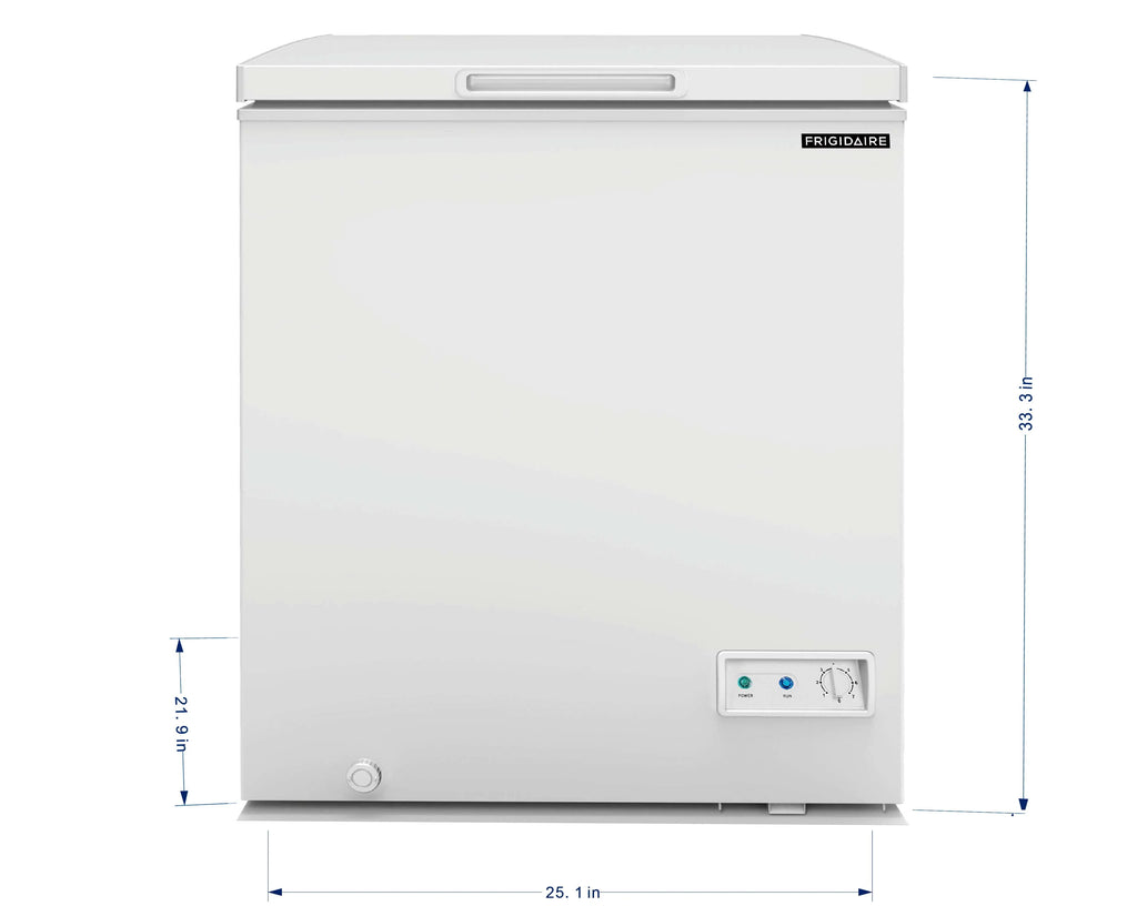White 5.0 Cu. ft. Chest Freezer J173955