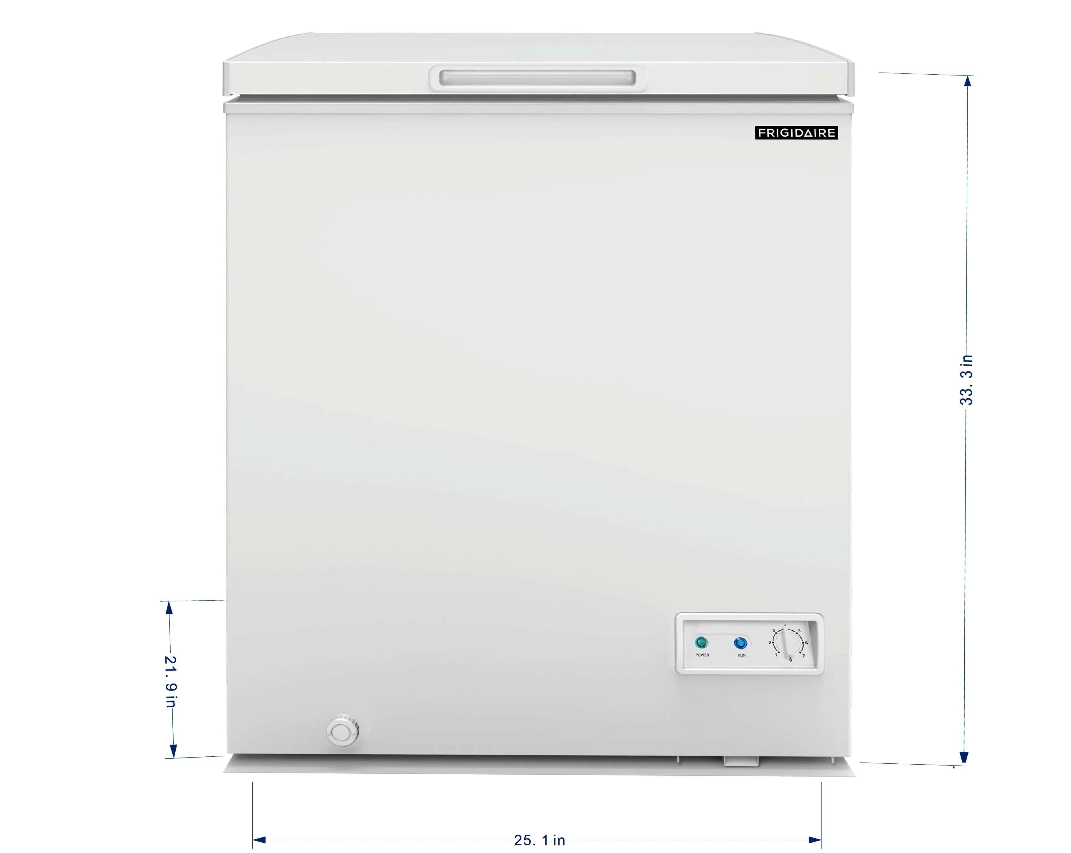 White 5.0 Cu. ft. Chest Freezer J173955