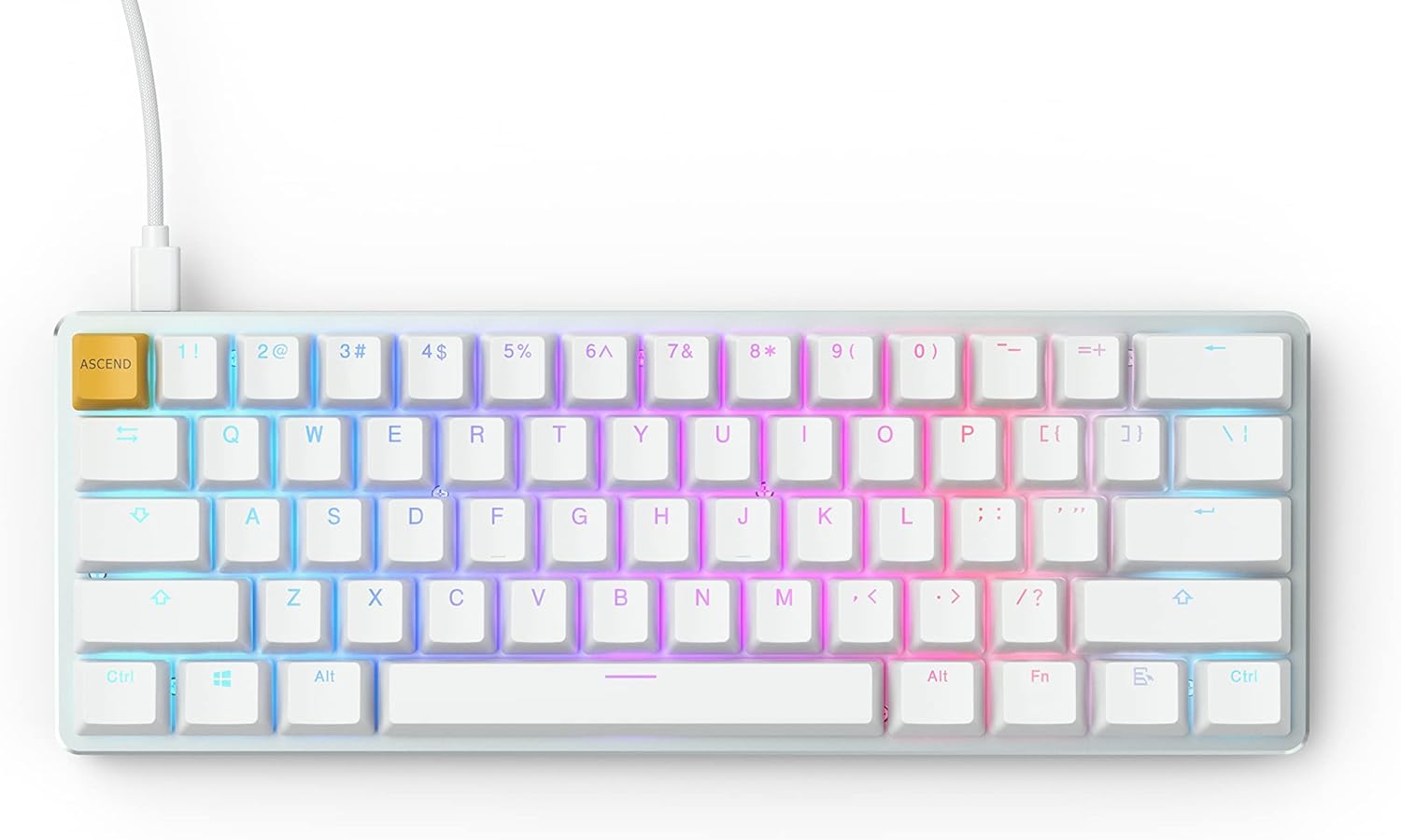 Full Size Modular Mechanical Gaming Keyboard with Hot Swap Switches J316943