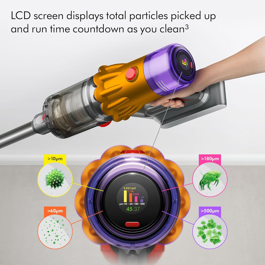 Yellow/Iron Cordless Vacuum Cleaner B5413