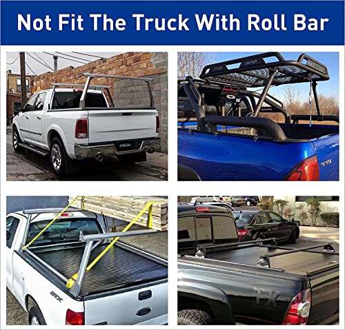 6.2ft Hard Tri-Fold Truck Bed Tonneau Cover H255883