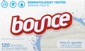 Free & Gentle Fabric Softener Dryer Sheets, 120 Count S48659