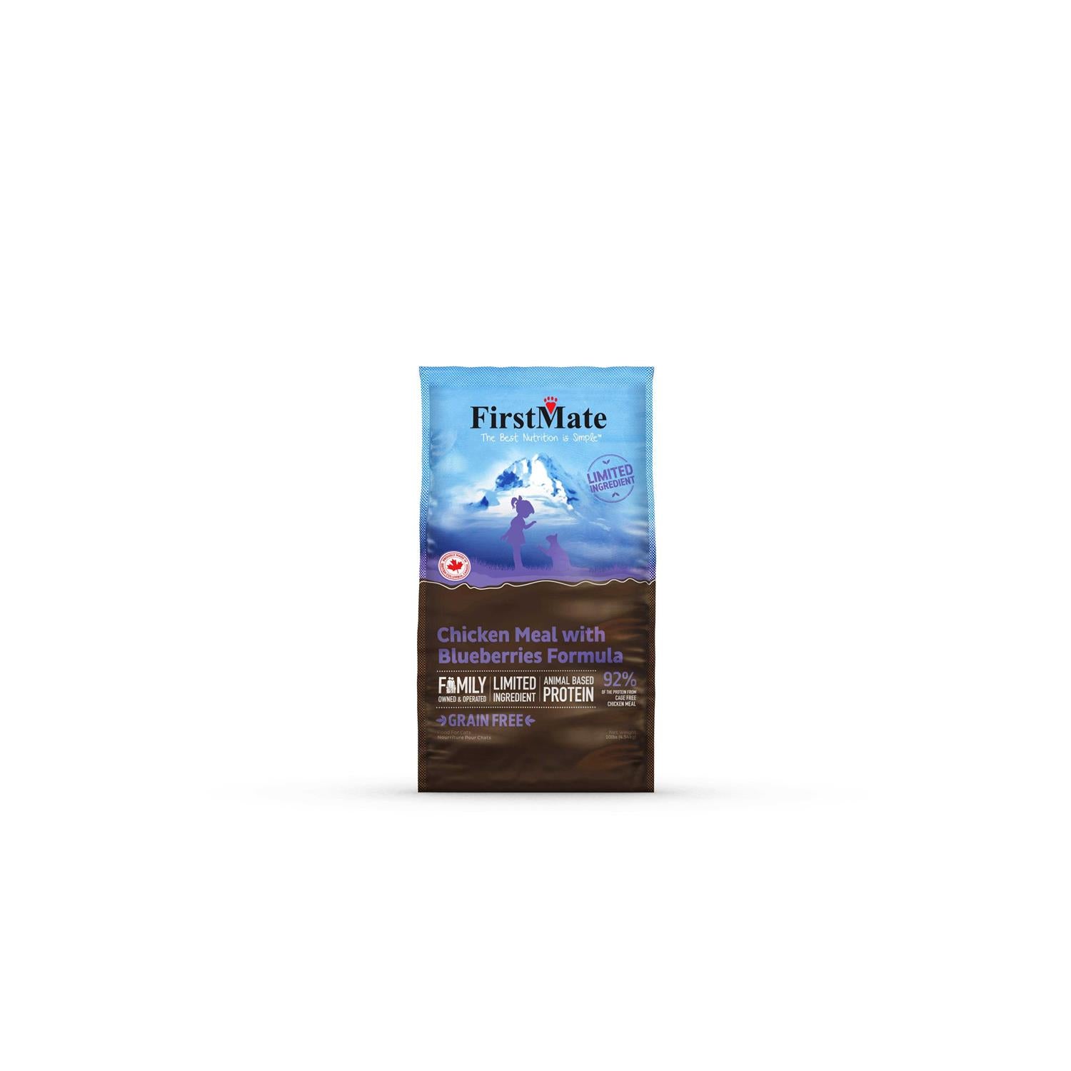 Chicken Meal Blueberries Limited Ingredient Dry Cat Food N630
