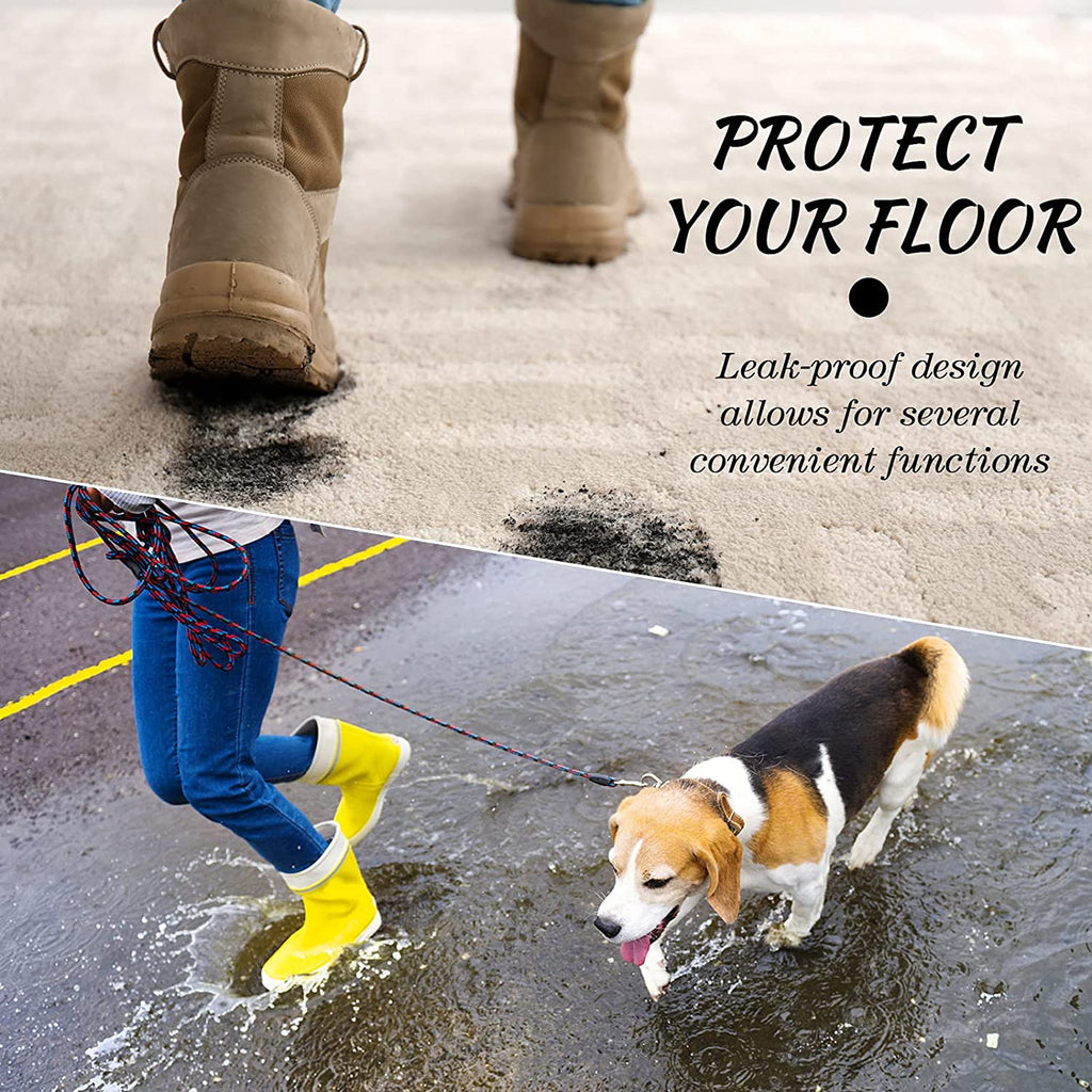 Black 24 x 16 x 1.2 Inch Waterproof Boot Tray B3990