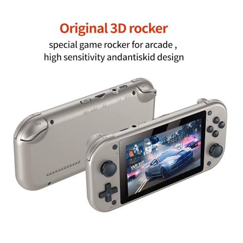 Retro Handheld Video Game Console with 4.3" IPS Screen, 64GB V173