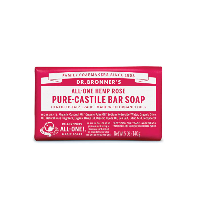 Rose Pure-Castile Bar Soap 140g X29175