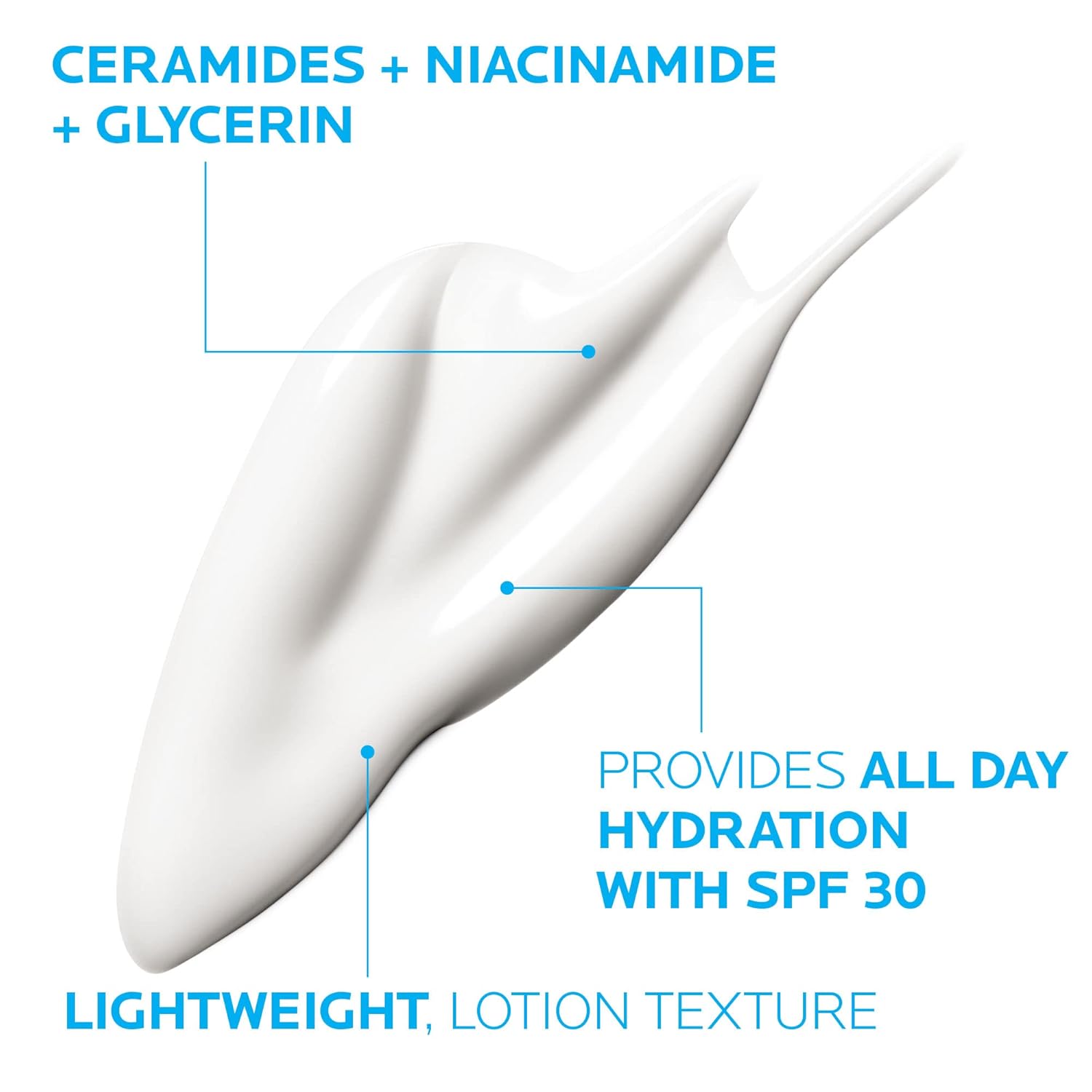 Daily Facial Moisturizer with SPF 30 Niacinamide and Glycerin Oil Free W479