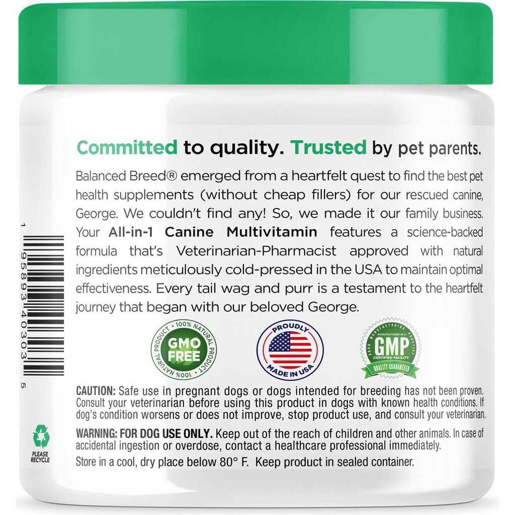 All-in-1 Canine Supplement & Multivitamin Y39633