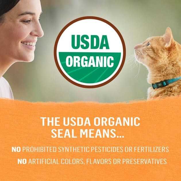 Organic Chicken & Carrot Recipe Pate Cat Food O270160