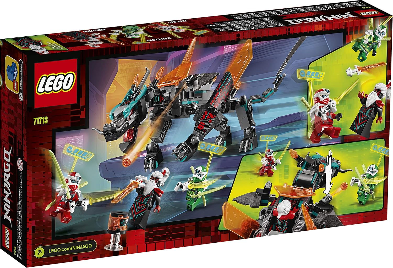 Lego Ninja Toy Building Kit (286 Pieces) F685