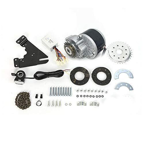 24V 250W Electric Bike Conversion Kit, Left Chain Drive Brush Motor Conversion Kit W470122
