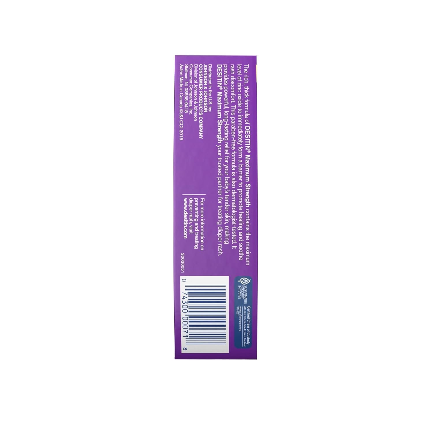 Desitin Ointment, 4oz. per Tube U8932