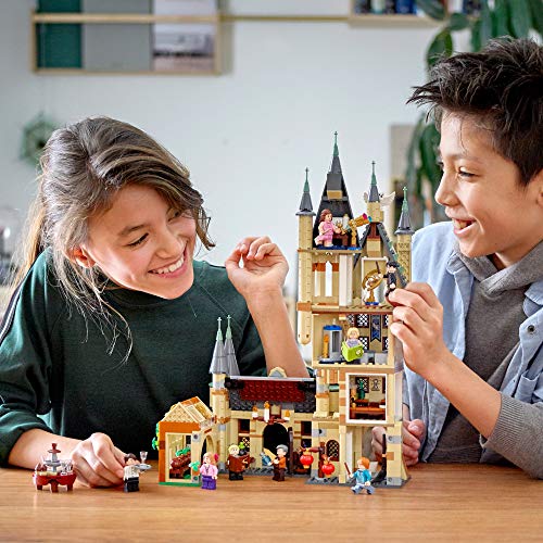 LEGO Harry Potter Hogwarts Astronomy Tower Castle Toy Playset with 8 Character Minifigures G49737