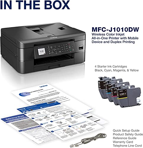 Wireless Color Inkjet All-in-One Printer with Duplex Printing R393
