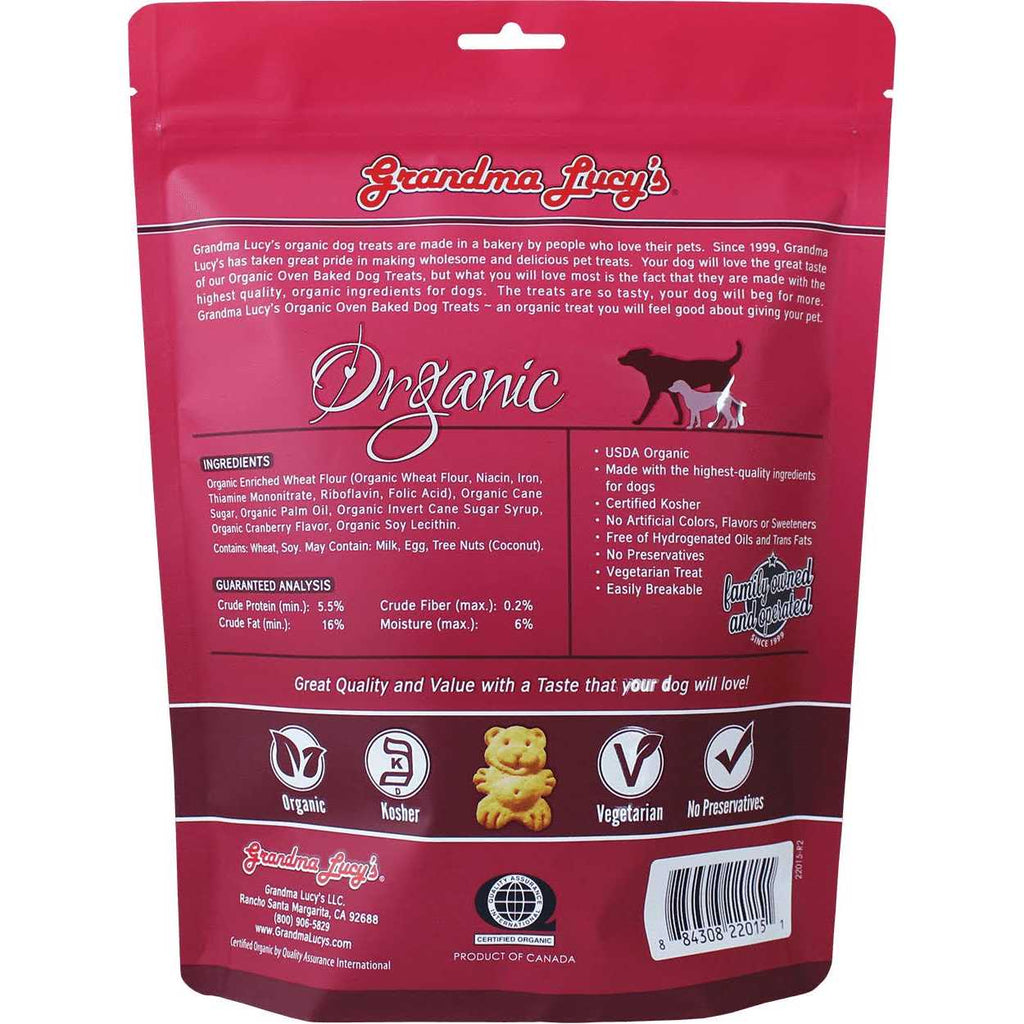 Organic Cranberry Oven Baked Dog Treats C538143