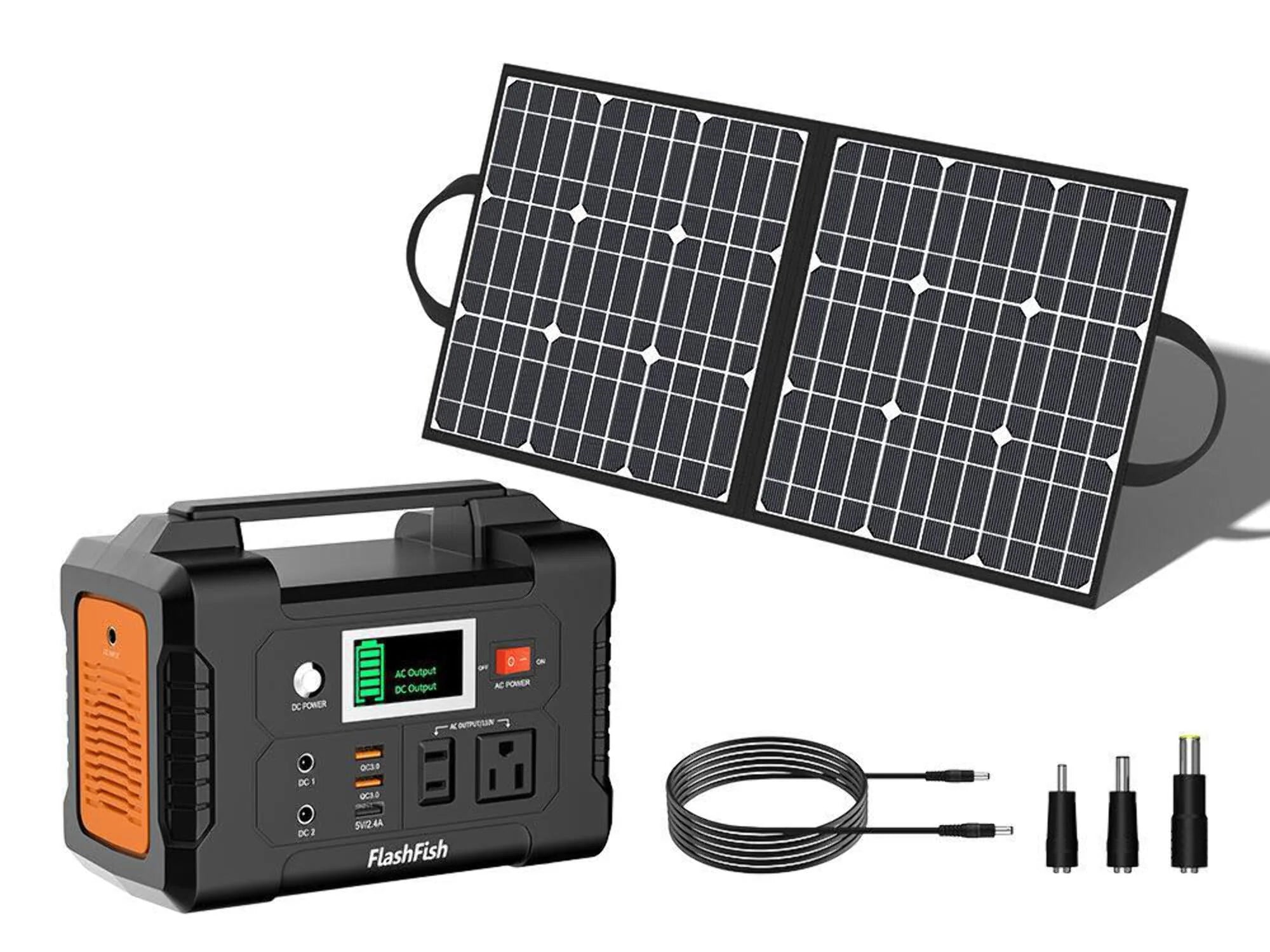 200W Portable Power Station 40800mAh Solar Generator O15735