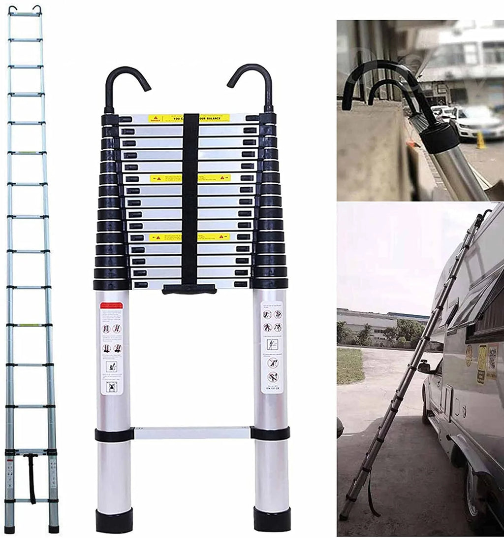 20.3ft Telescoping Ladder 330lbs Max Capacity O5361