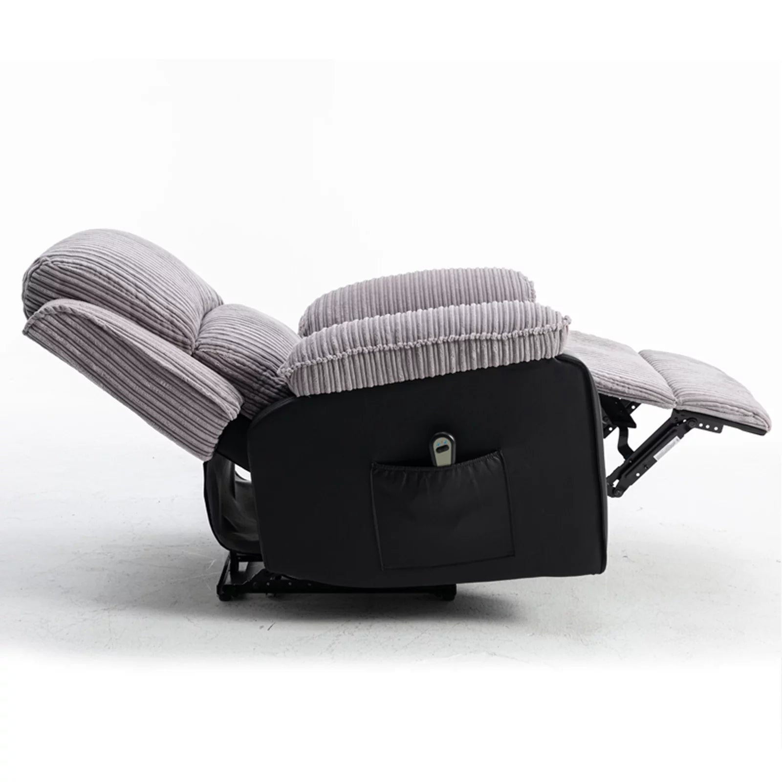 Electric Lift Recliner with Heat and Massage, Heavy Lounge Chair with Padded Arms and USB F74890
