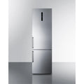 Stainless Steel Counter Depth Bottom Freezer Refrigerator with Icemaker Y9911