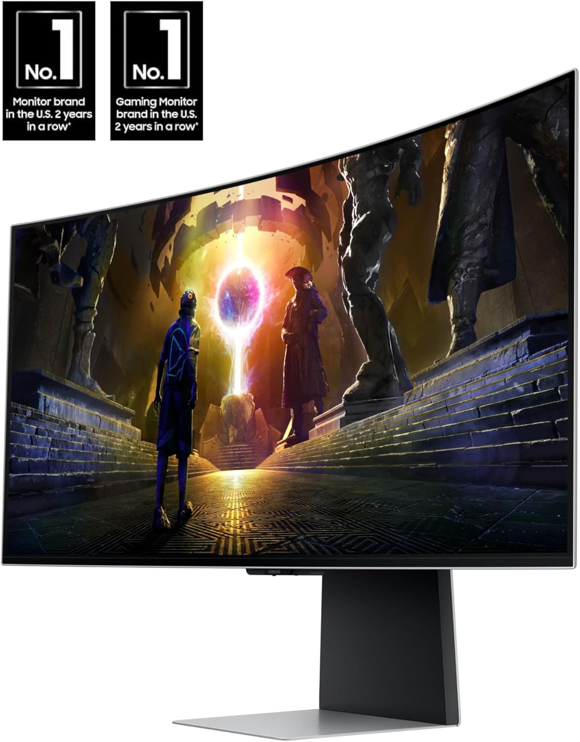 34" Ultra WQHD Curved Gaming Monitor, 175Hz, 0.03ms, DisplayHDR True Black 400, AMD FreeSync Premium Pro V943