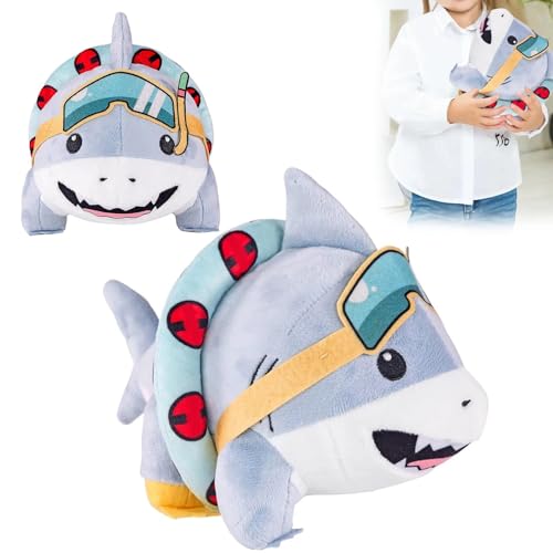 9.8 Inch Soft Stuffed Shark Plush Toy D1109
