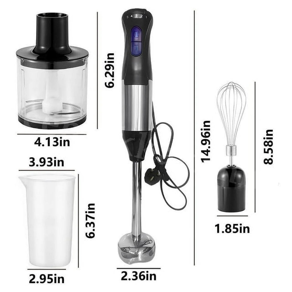 1000W 4-in-1 5-Speed Immersion Hand Blender P436655