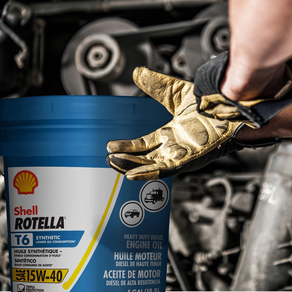 15W-40 Full Synthetic Diesel Engine Oil, 5 Gallon C8587