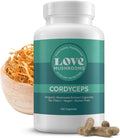 Organic Cordyceps Mushroom Extract Capsules, 120 Count Z911166