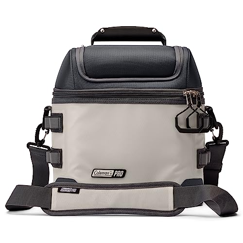 Coleman Pro Heavy-Duty Insulated Soft Portable Cooler Lunchbox, 24 Can Capacity L841