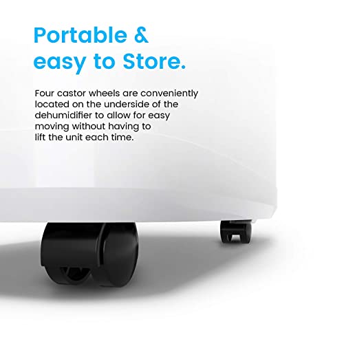 Compact Electric Mini Dehumidifier, 2200 Cubic Feet D712900