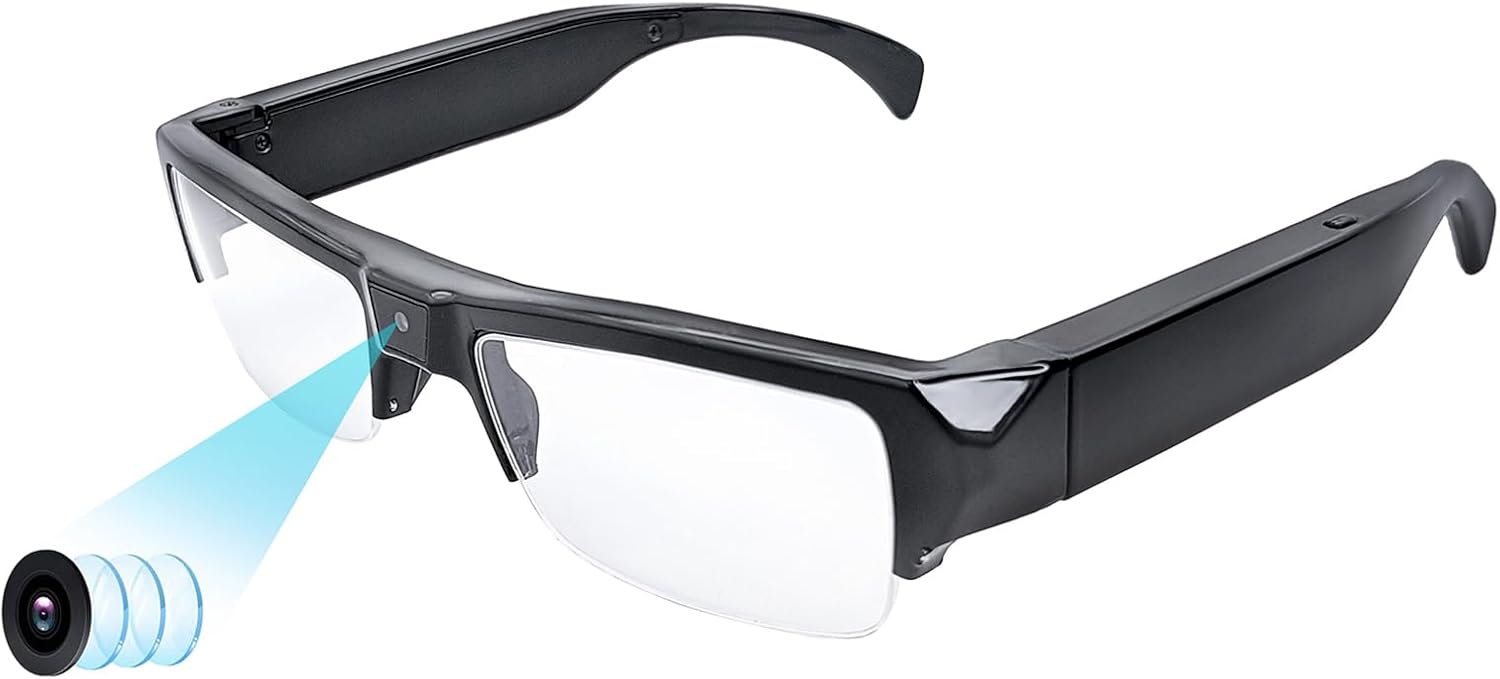 HD 1080p Video Recorder Glasses with 32G Micro SD Card Y36527