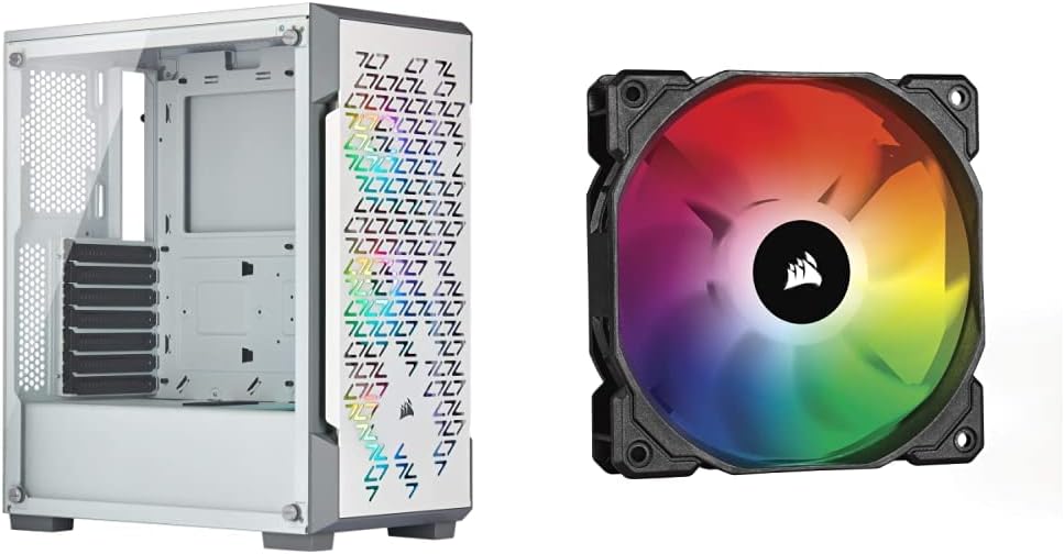 Black Tempered Glass Mid-Tower Smart Case X7411