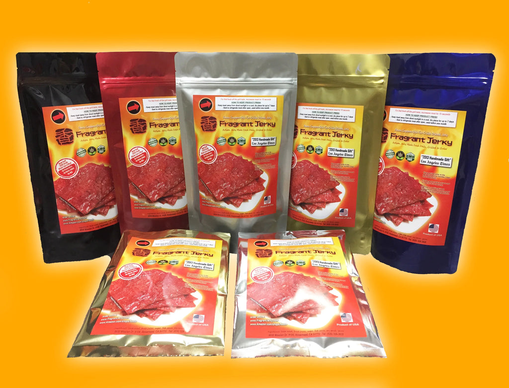 Fire-Grilled Pork Jerky Spicy Flavor 8 oz J7274