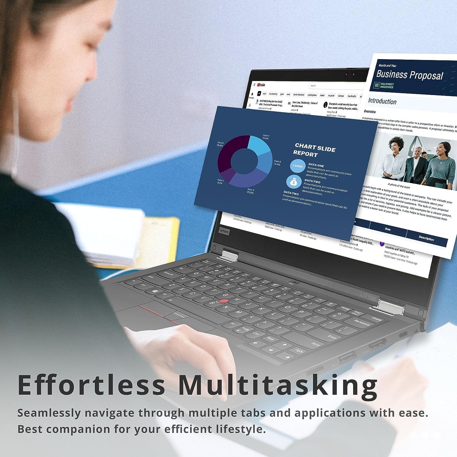 13.3" FHD Touchscreen 2-in-1 Laptop with 11th Gen Intel Core i7, 16GB RAM, 1TB SSD, Windows 11 Pro, Black Q8916