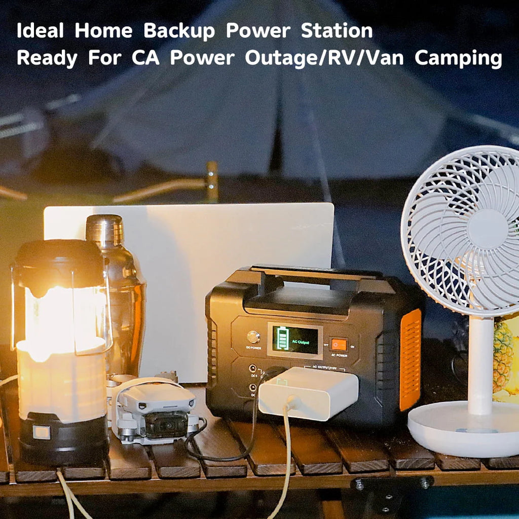 200W Portable Power Station 40800mAh Solar Generator O15735