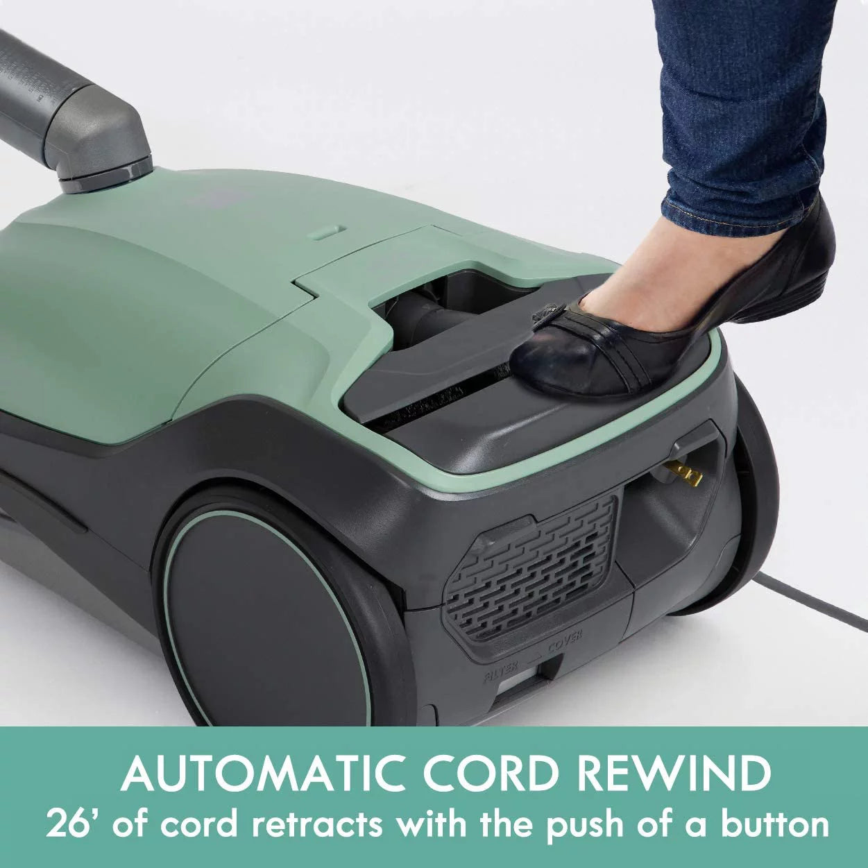 Lightweight Bagged Canister Vacuum Cleaner H423