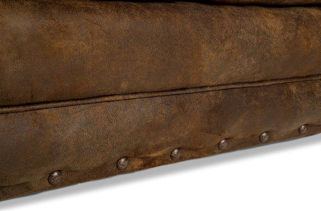 Brown Loveseat R256040