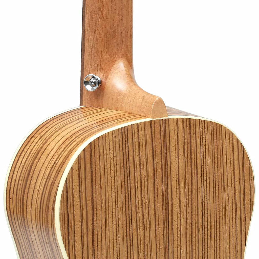 30 inch Zebra Acoustic Electric Baritone Ukulele X4316