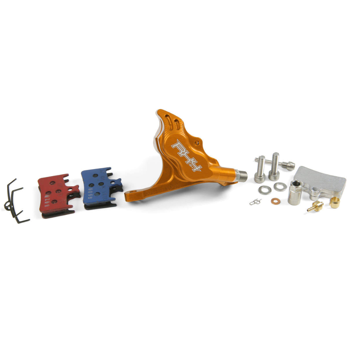 Orange Flat Mount Complete Caliper Y860176