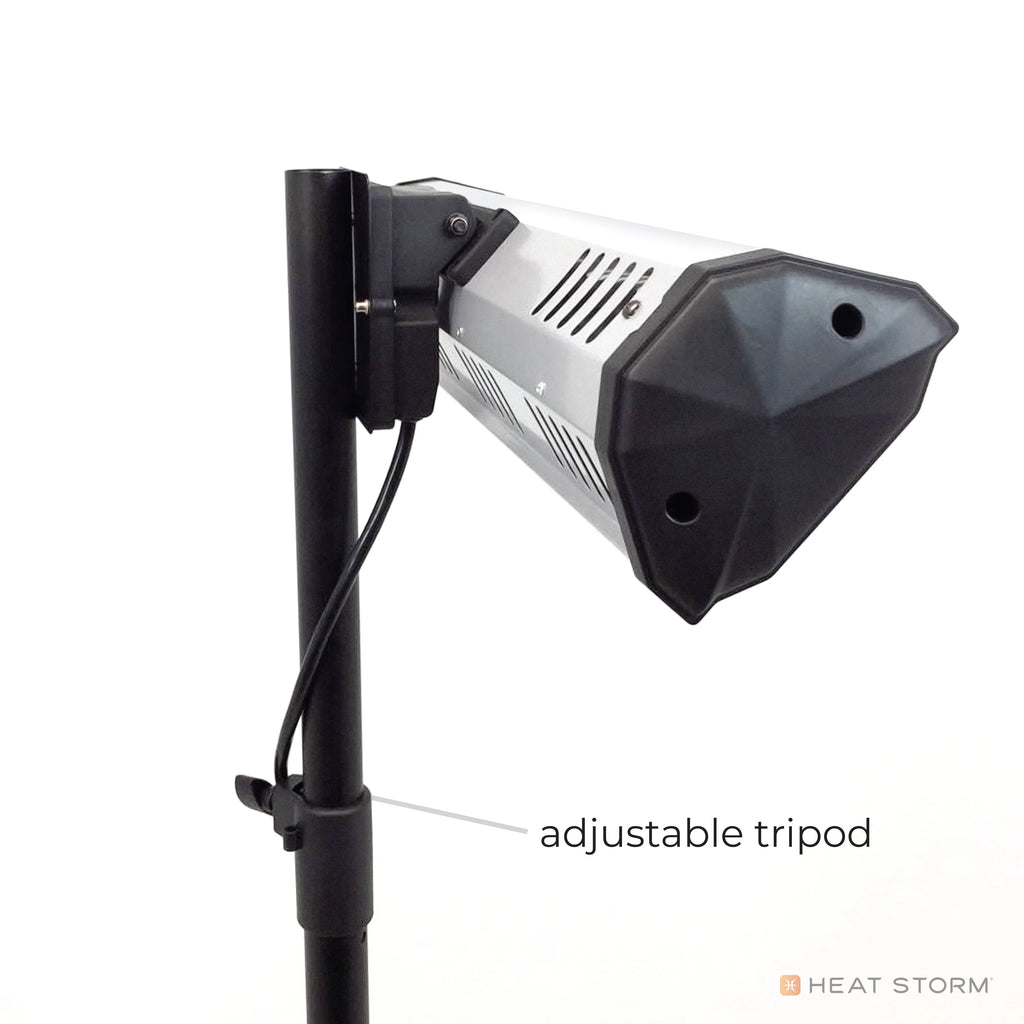 1500 Watt Electric Outdoor Heater with Tripod G27384
