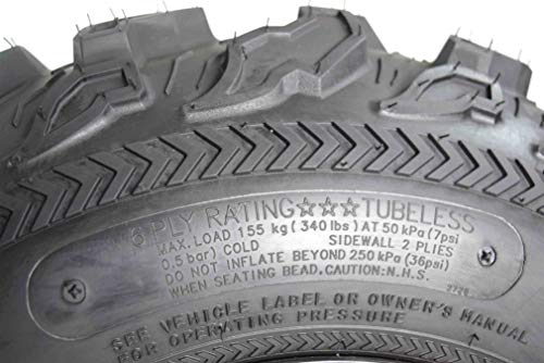 25x8-12 Front ATV 6 PLY Tire C46255
