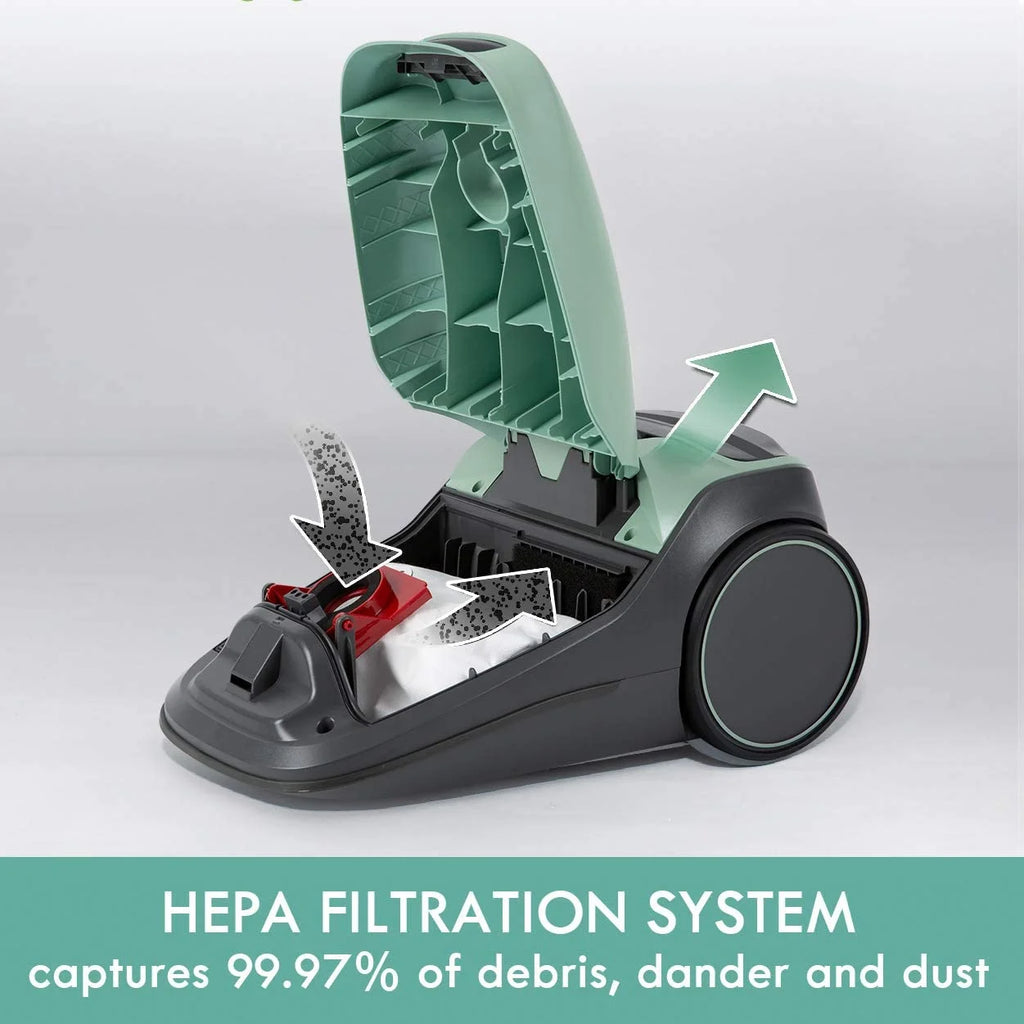Lightweight Bagged Canister Vacuum Cleaner H423