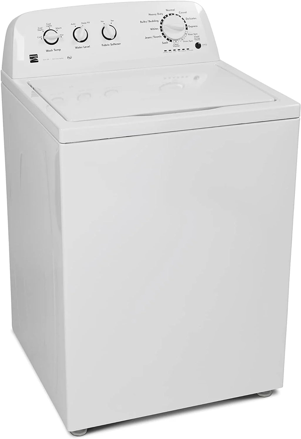 Top-Load Washer with Triple Action Agitator, 3.8 Cu. ft. Capacity N10374