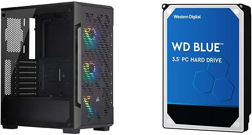 Black Tempered Glass Mid-Tower Smart Case X7411