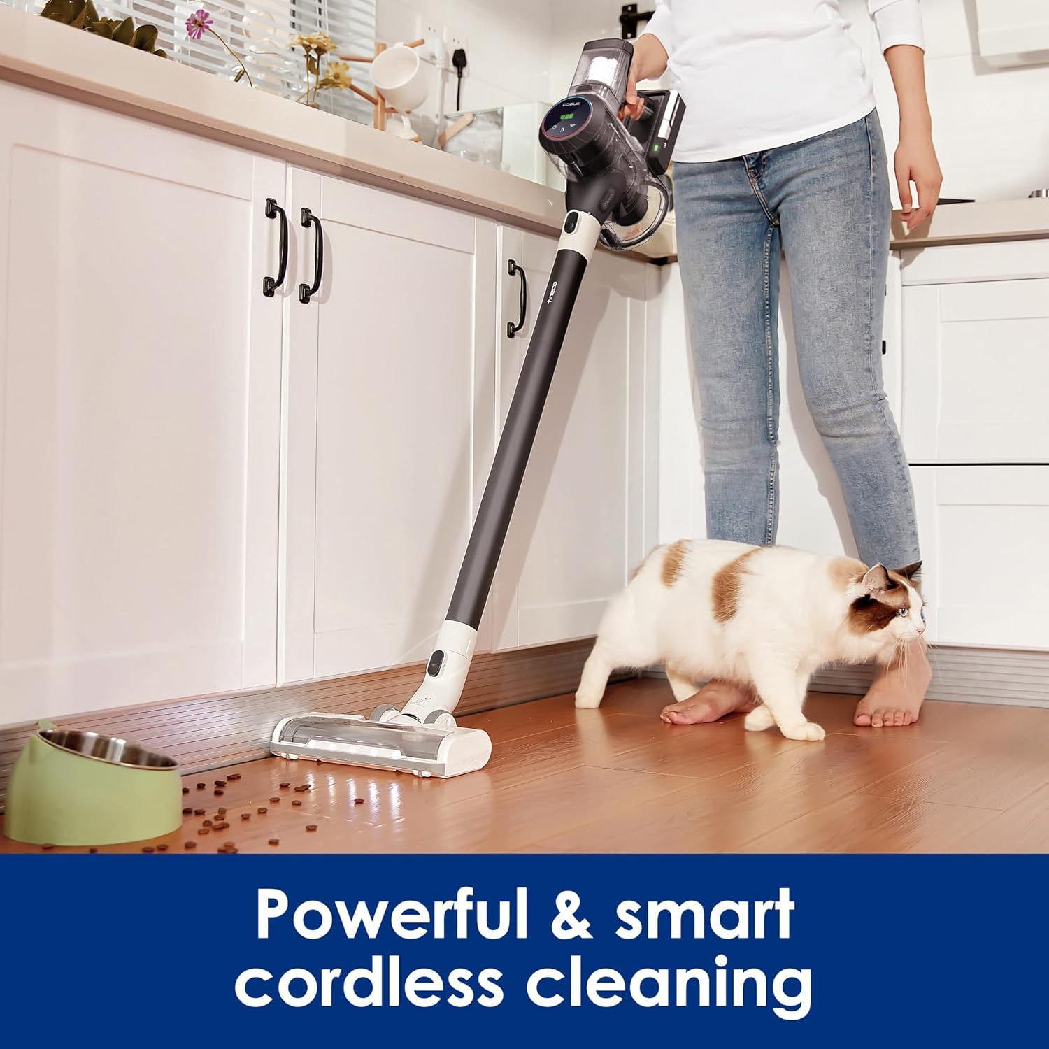 Cordless Stick Vacuum Cleaner with 3L Dust Clean Station P221328