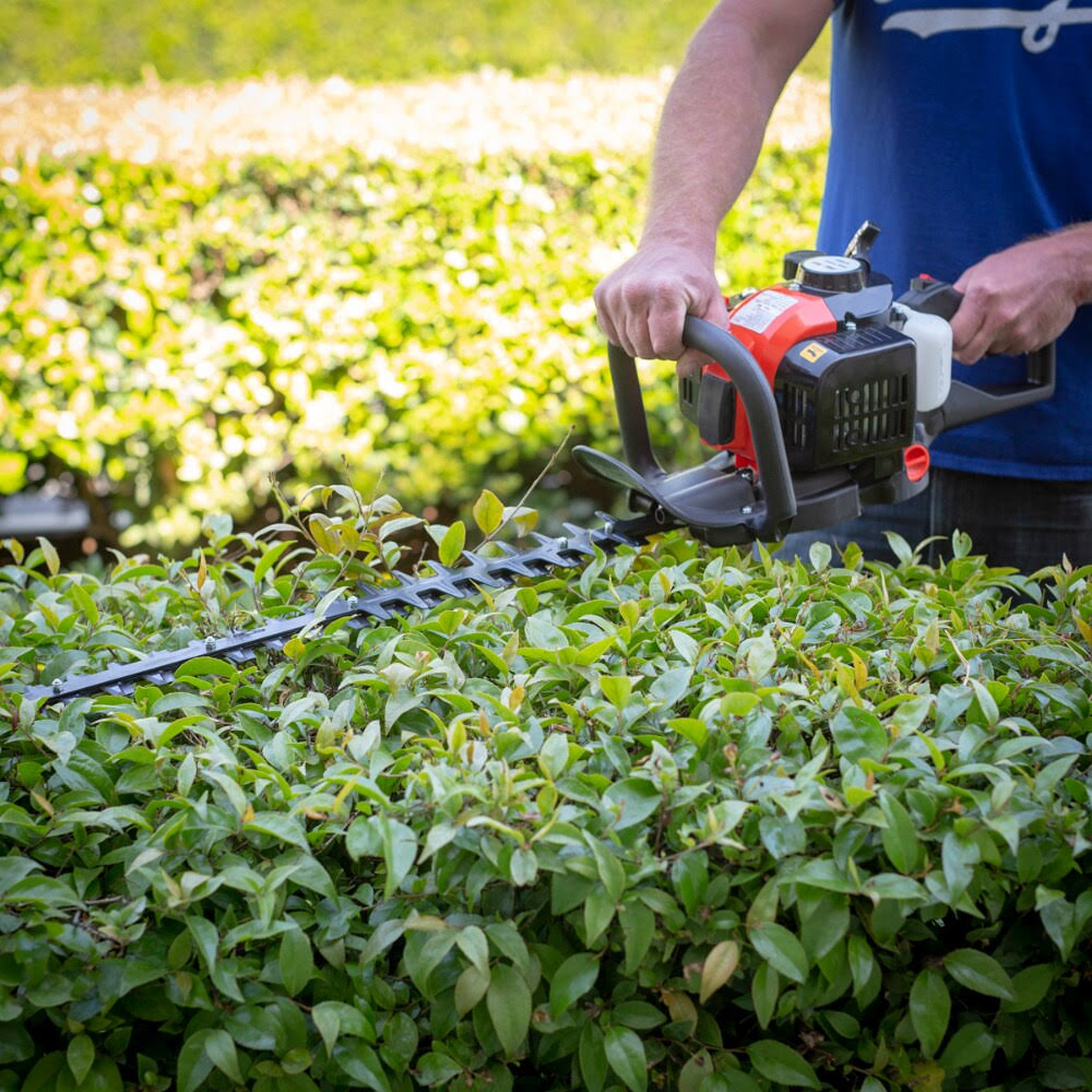 26cc 2-Cycle Gas Hedge Trimmer 24x22 Double-Sided Blades X794