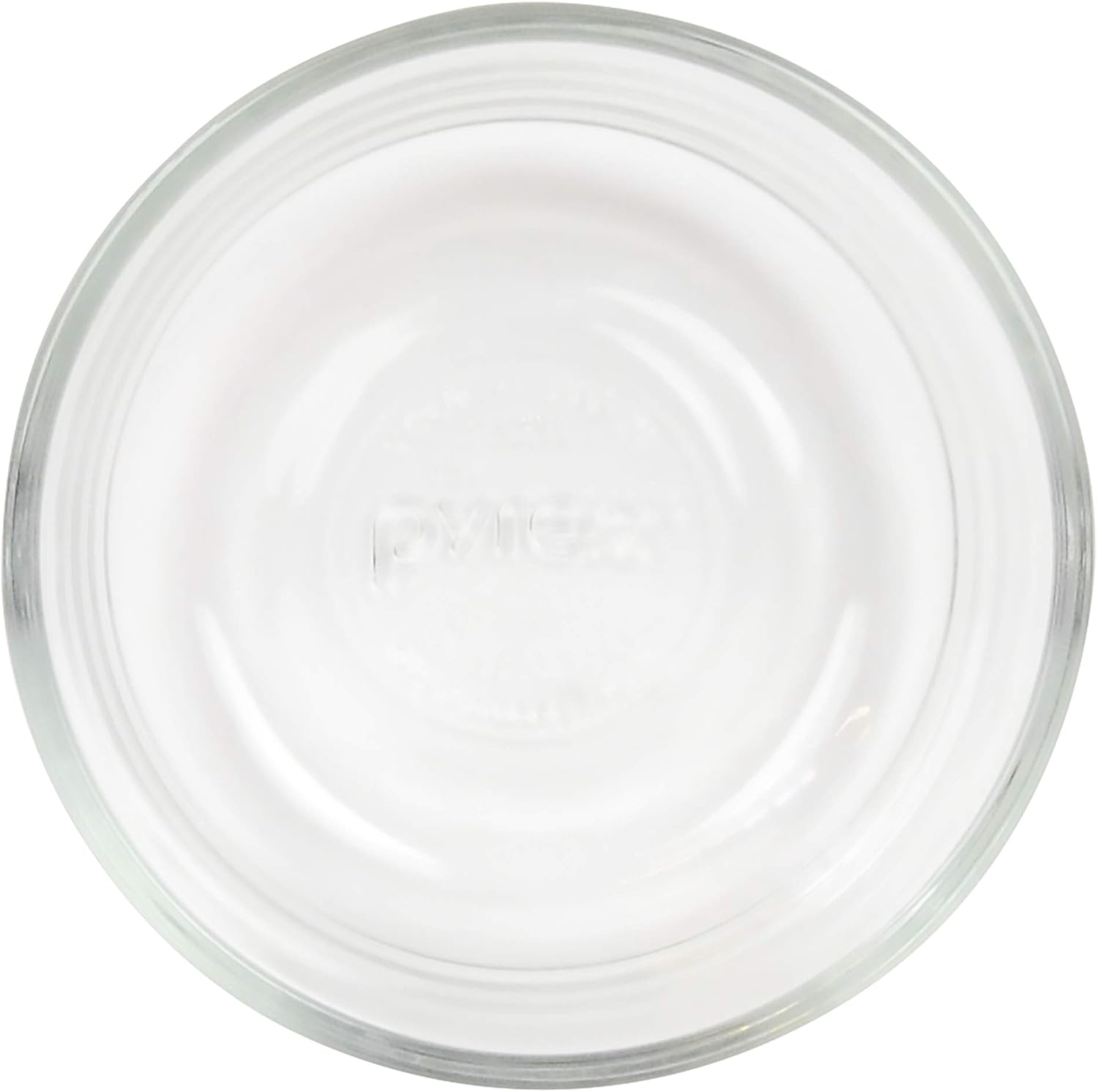 1-Cup Glass Bowls with Dark Blue Lids W940