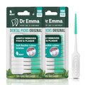 Mint Soft Rubberized Tooth Picks 100Ct/Pack, 2 Packs (200Ct) M834379